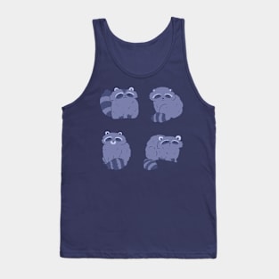 Raccoon drawing pack Tank Top